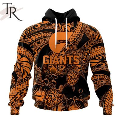 Personalized AFL Greater Western Sydney Giants Special Polynesian Design Hoodie - Torunstyle