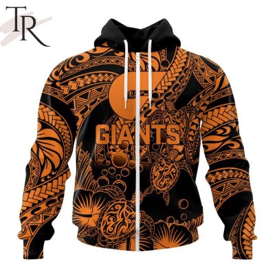 Personalized AFL Greater Western Sydney Giants Special Polynesian Design Hoodie - Torunstyle