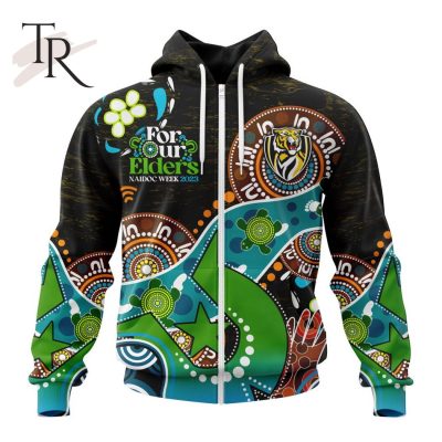 Personalized AFL Richmond Tigers Special Design For NAIDOC Week For Our Elders Hoodie 3D