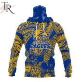 Personalized Afl West Coast Eagles Special Polynesian Design Hoodie Nice Pic - demo10