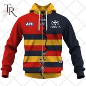 Personalized Guernsey Mix V2 Afl Adelaide Crows Hoodie 3d Studious Look - demo10