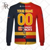 Personalized Guernsey Mix V2 Afl Adelaide Crows Hoodie 3d Nice Photo Dude - demo10