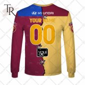 Personalized Guernsey Mix V2 Afl Brisbane Lions Hoodie 3d Gang Of Rockstars - demo10