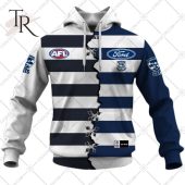 Personalized Guernsey Mix V2 Afl Geelong Cats Hoodie 3d Handsome As Usual - demo10