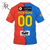 Personalized Guernsey Mix V2 Afl Gold Coast Suns Hoodie 3d Nice Elegant Click - demo10