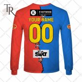 Personalized Guernsey Mix V2 Afl Gold Coast Suns Hoodie 3d Super Sober - demo10