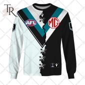Personalized Guernsey Mix V2 Afl Port Adelaide Power Hoodie 3d Cool Look Bro - demo10