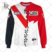 Personalized Guernsey Mix V2 Afl Sydney Swans Hoodie 3d Rejuvenating Picture - demo10