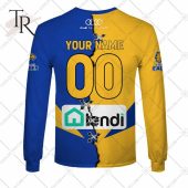 Personalized Guernsey Mix V2 Afl West Coast Eagles Hoodie 3d Long Time - demo10