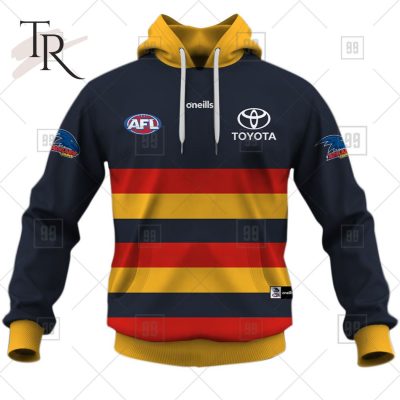 Personalized Home Guernsey 2023 AFL Adelaide Crows Hoodie