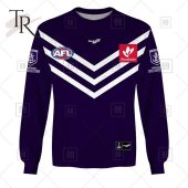 Personalized Home Guernsey 2023 Afl Fremantle Dockers Hoodie Cool Look Bro - demo10