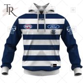 Personalized Home Guernsey 2023 Afl Geelong Cats Hoodie Gang Of Rockstars - demo10