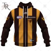 Personalized Home Guernsey 2023 Afl Hawthorn Hawks Hoodie Rocking Picture - demo10