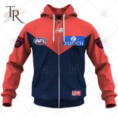 Personalized Home Guernsey 2023 Afl Melbourne Demons Hoodie Heroine - demo10