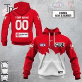 Personalized Home Guernsey 2023 Afl Sydney Swans Hoodie Stand Easy Bro - demo10