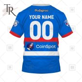 Personalized Home Guernsey 2023 Afl Western Bulldogs Hoodie Generous Look - demo10