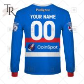 Personalized Home Guernsey 2023 Afl Western Bulldogs Hoodie Super Sober - demo10