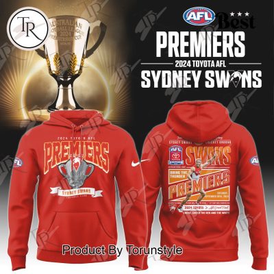 Premiers 2024 Toyota AFL Sydney Swans Hoodie - Torunstyle