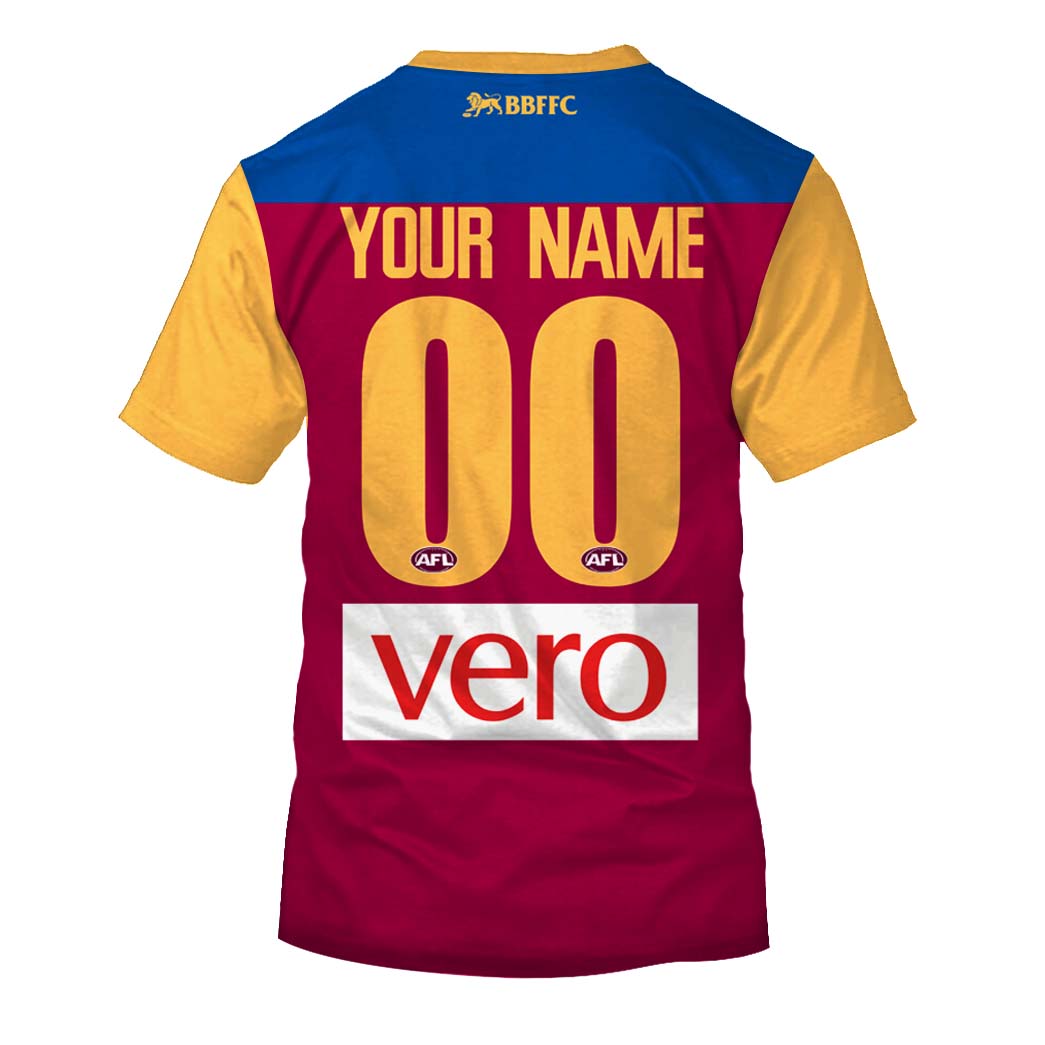 Personalized Western Bulldogs Football Club Vintage Retro AFL Guernsey Personalized Western Bulldogs Football Club Vintage Retro AFL Guernsey