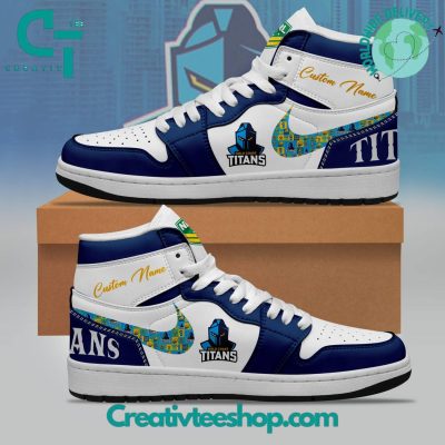 NRL Gold Coast Titans Air Jordan 1 Sneakers