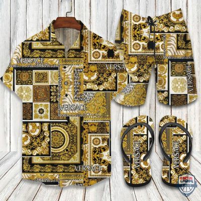 Versace Hawaiian Shirt Beach Short 16 - Hot Sale 2025