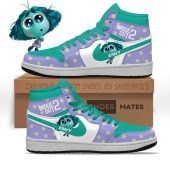 Envy Inside Out 2 Nike Jordan 1 High Top Shoes -Soulcals.com