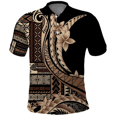 Polynesian Culture Wicking Samoa Hoodie, Zip Hoodie Polo-shirt V1