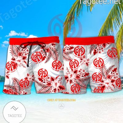 1. FSV Mainz 05 Logo Hawaiian Shirt - Teesmith