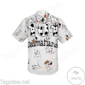 101 Dalmatians Black Polka Dot White Hawaiian Shirt And Short B - demo10