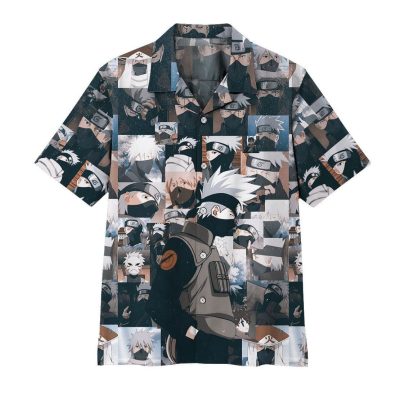 Naruto Kakashi Hawaiian Shirt, Short - Hot Sale 2025