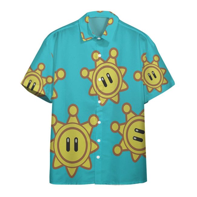 Mario Sunshine Hawaiian Shirt, Short - Hot Sale 2025