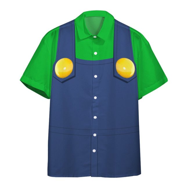 Luigi Hawaiian Shirt, Short - Hot Sale 2025