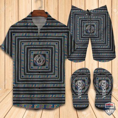 Versace Hawaiian Shirt Beach Short 11 - Hot Sale 2025