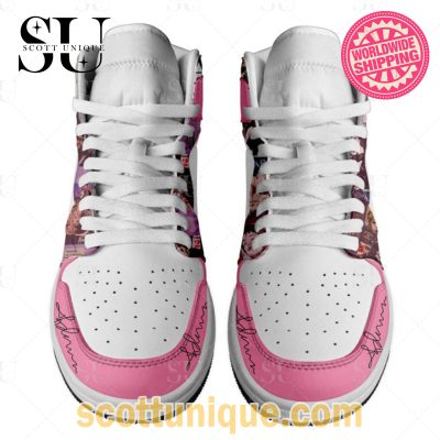 Madonna Signature Vintage Air Jordan 1 High Top Sneakers -Soulcals.com