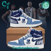 NBA Memphis Grizzlies Air Jordan 1 Sneakers - soulcals.com
