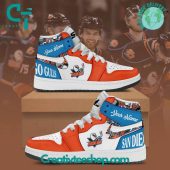 AHL San Diego Gulls Air Jordan 1 Sneakers - soulcals.com