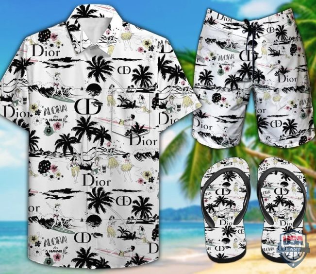Dior Tropical Summer Hawaiian Shirt, Short - Hot Sale 2025