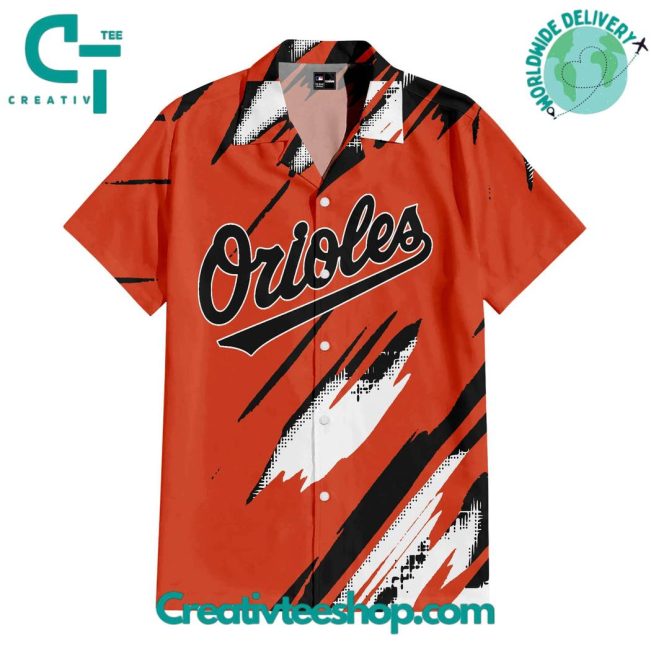Baltimore Orioles Clawed Fury Hawaiian Set - Teesmith