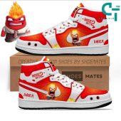 Inside Out 2 Anger Air Jordan 1 Sneaker - soulcals.com