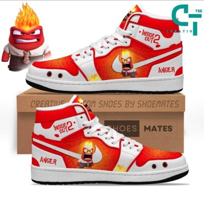 Inside Out 2 Anger Air Jordan 1 Sneaker - soulcals.com