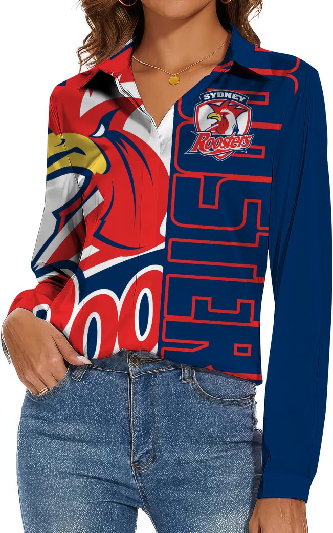 Penrith Panthers Women's Casual Shirt Personalized Gift For Fans v4