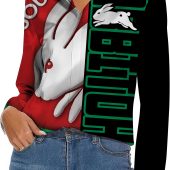 South Sydney Rabbitohs Women's Casual Shirt Personalized Gift For Fans v4