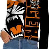 South Sydney Rabbitohs Women's Long Sleeve Button Shirt Personalized Gift For Footy fans v4