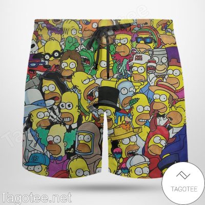 50 Shades Of D'Oh! Hawaiian Shirt And Short