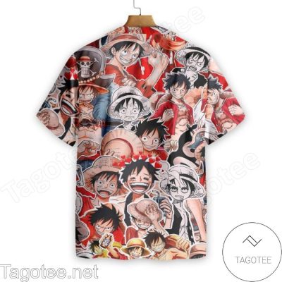 50 Shades of Luffy One Piece Hawaiian Shirt And Short