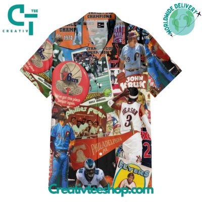 Philadelphia Phillies Historic Heritage Hawaiian Set - Teesmith