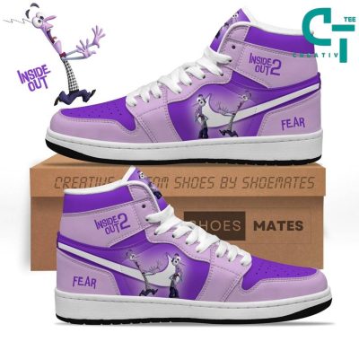 Inside Out 2 Fear Air Jordan 1 Sneaker - soulcals.com