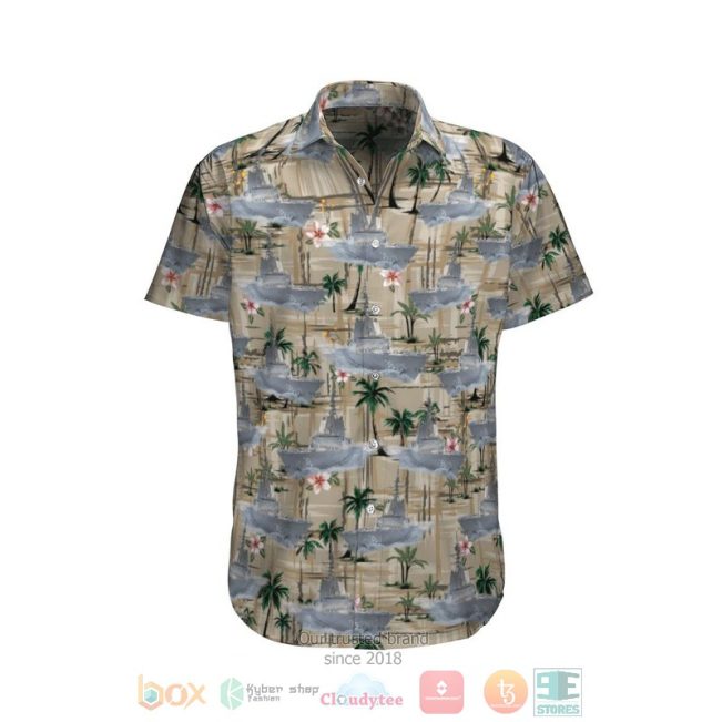 Hmas Hobart Ddg 39 Royal Australian Navy Hawaiian Shirt, Shorts - Hot Sale 2025
