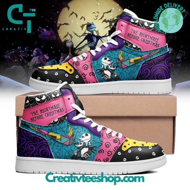 The Nightmare Before Christmas Air Jordan 1 Sneaker - soulcals.com