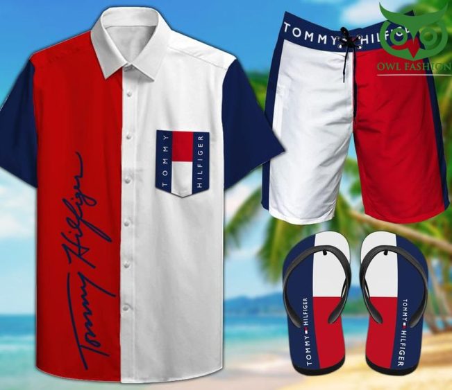 Tommy Hilfiger signature COMBO HAWAII SHIRT SHORTS